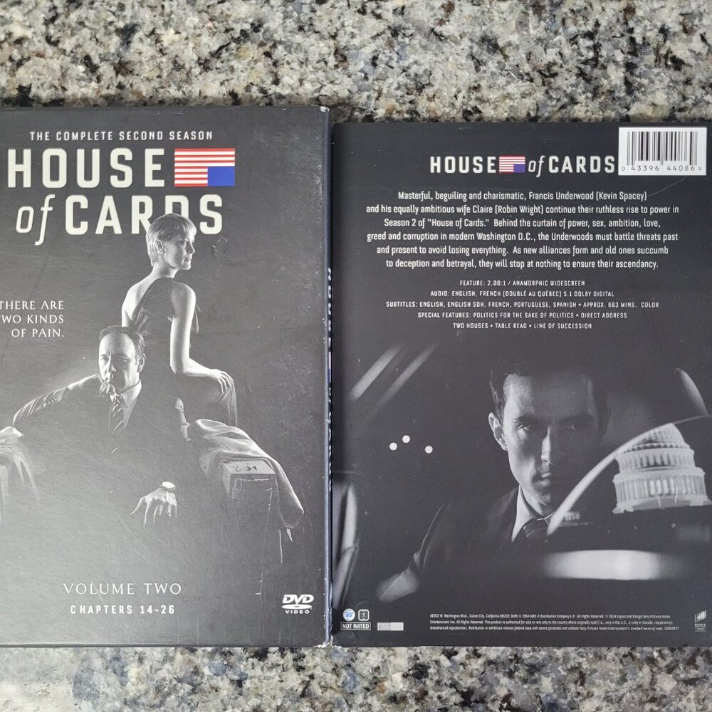 House of Cards Complete collection of DVDs - Picture 13 of 15